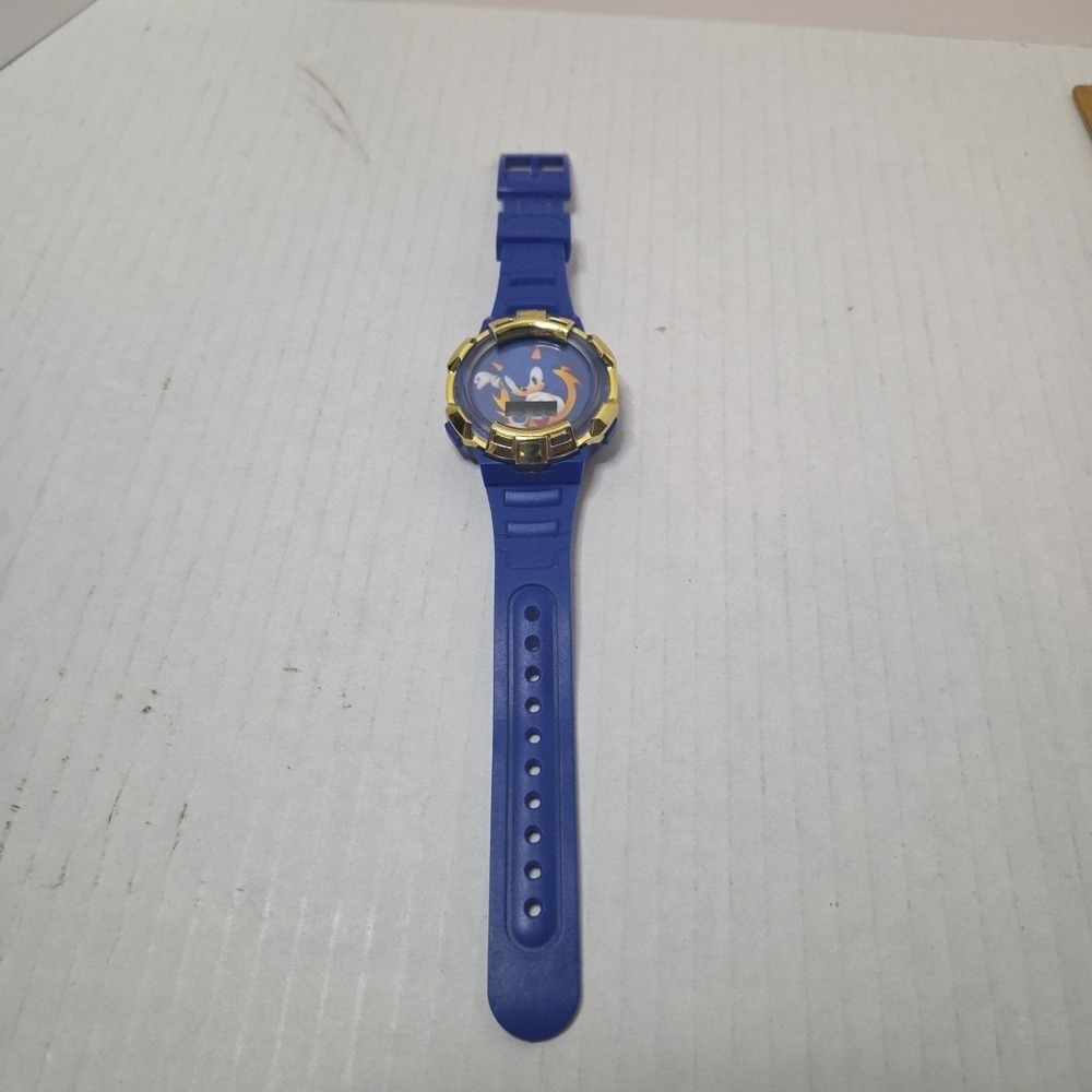 ACCUTIME SONIC THE HEDGEHOG LCD DIGITAL DISPLAY WATCH